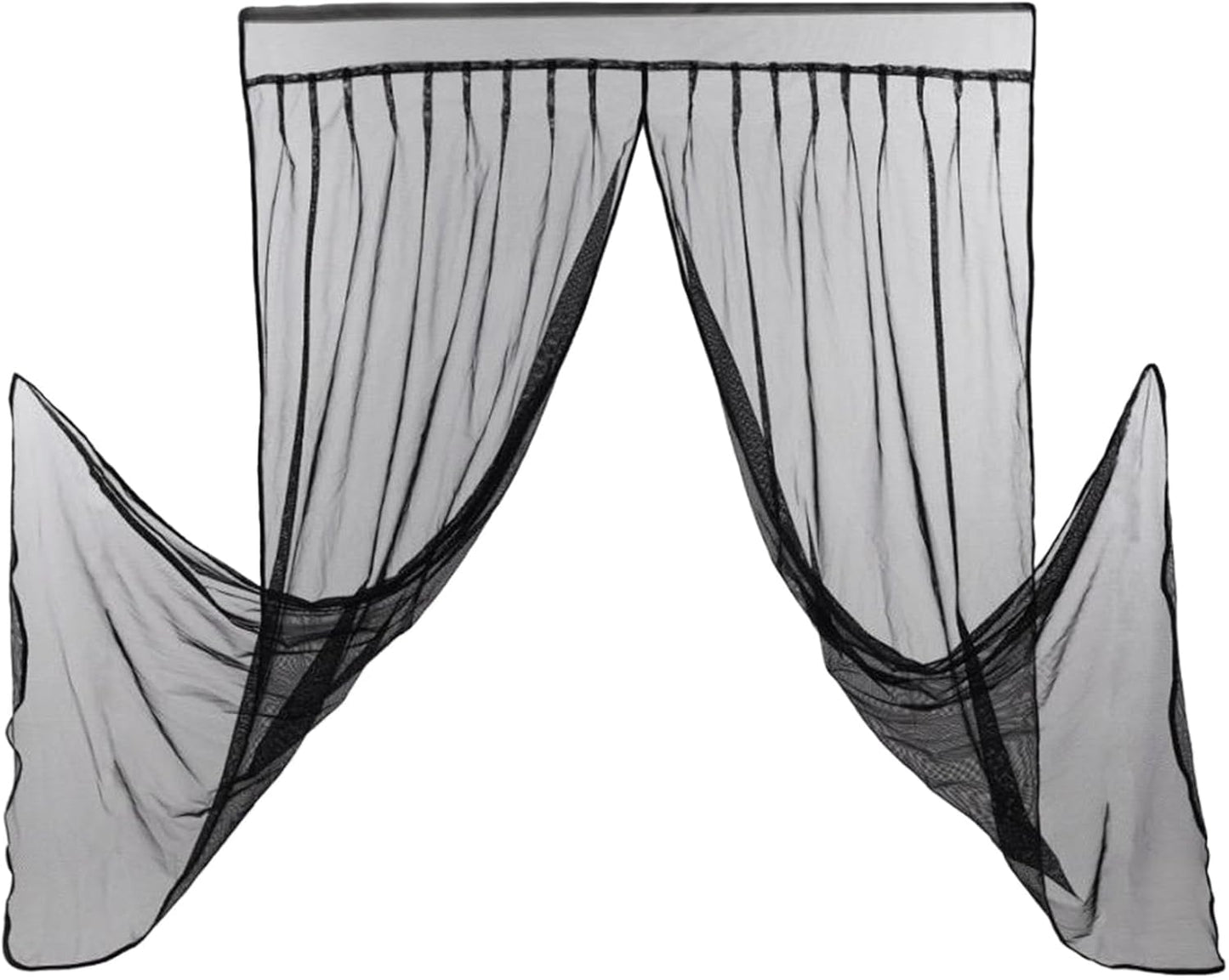 Van Bug Screen for Mercedes-Benz Sprinter Mid/High Roof, Universal Size Sliding Door Mosquito Net, Center Magnetic Closure