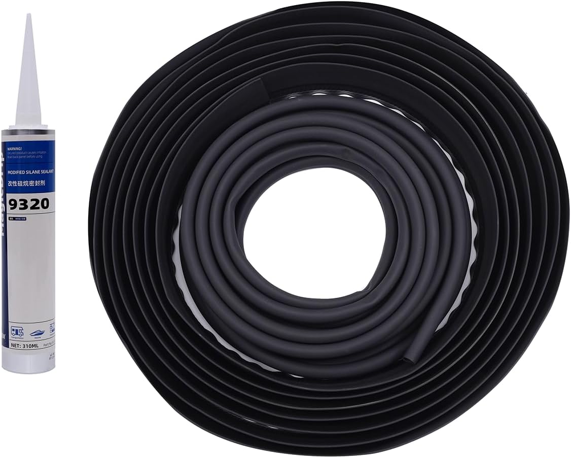 018-546 Clip Seal with 2" Wiper and 018-338-BLK Slide-in Secondary Seal | 35ft | Works with Keytone, Northwood, Winnebago