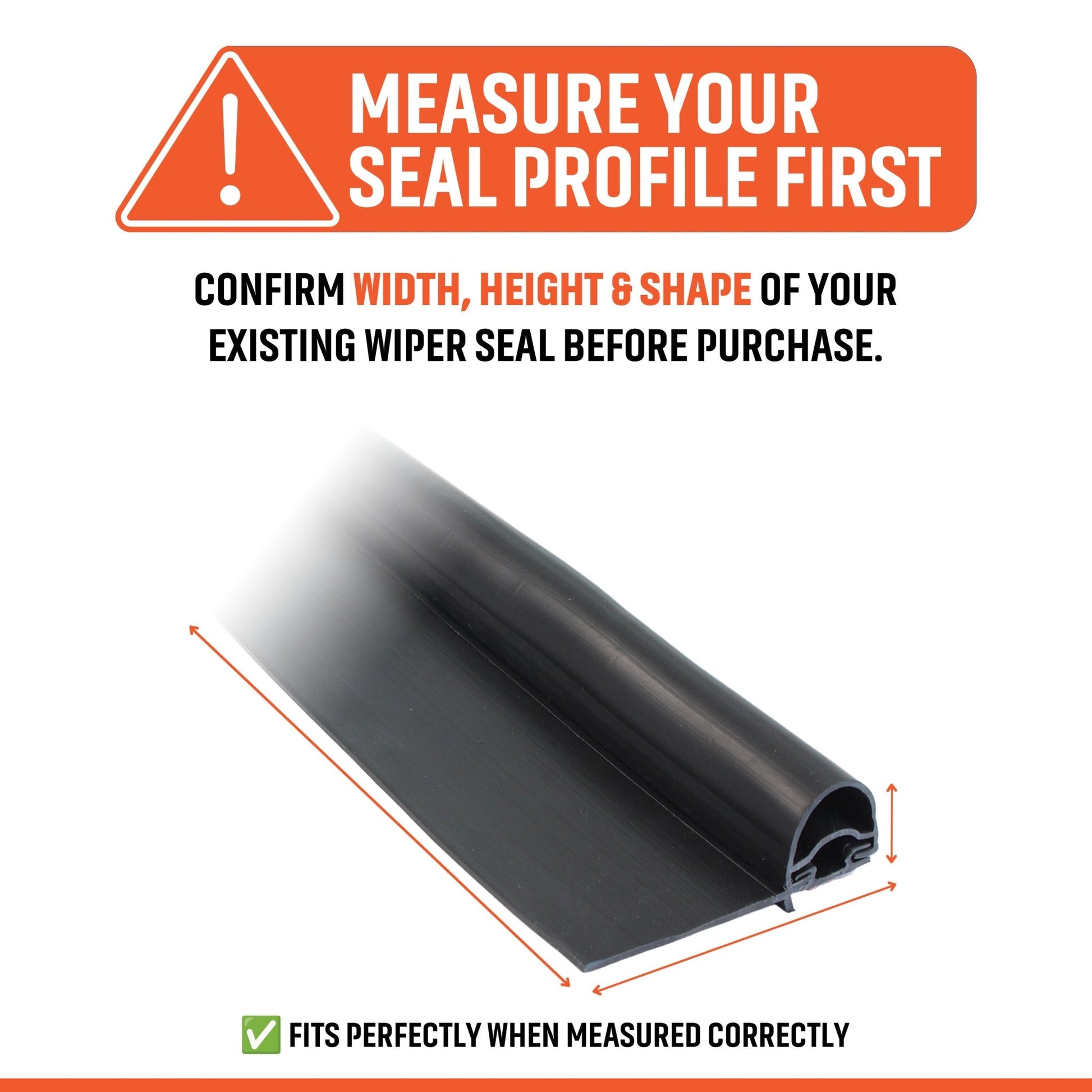 Combo RV Slide Out Rubbers, D-Seal Wiper, Keystone, Forest River, 018-312-EKD & 018-341 EK - HCC Auto