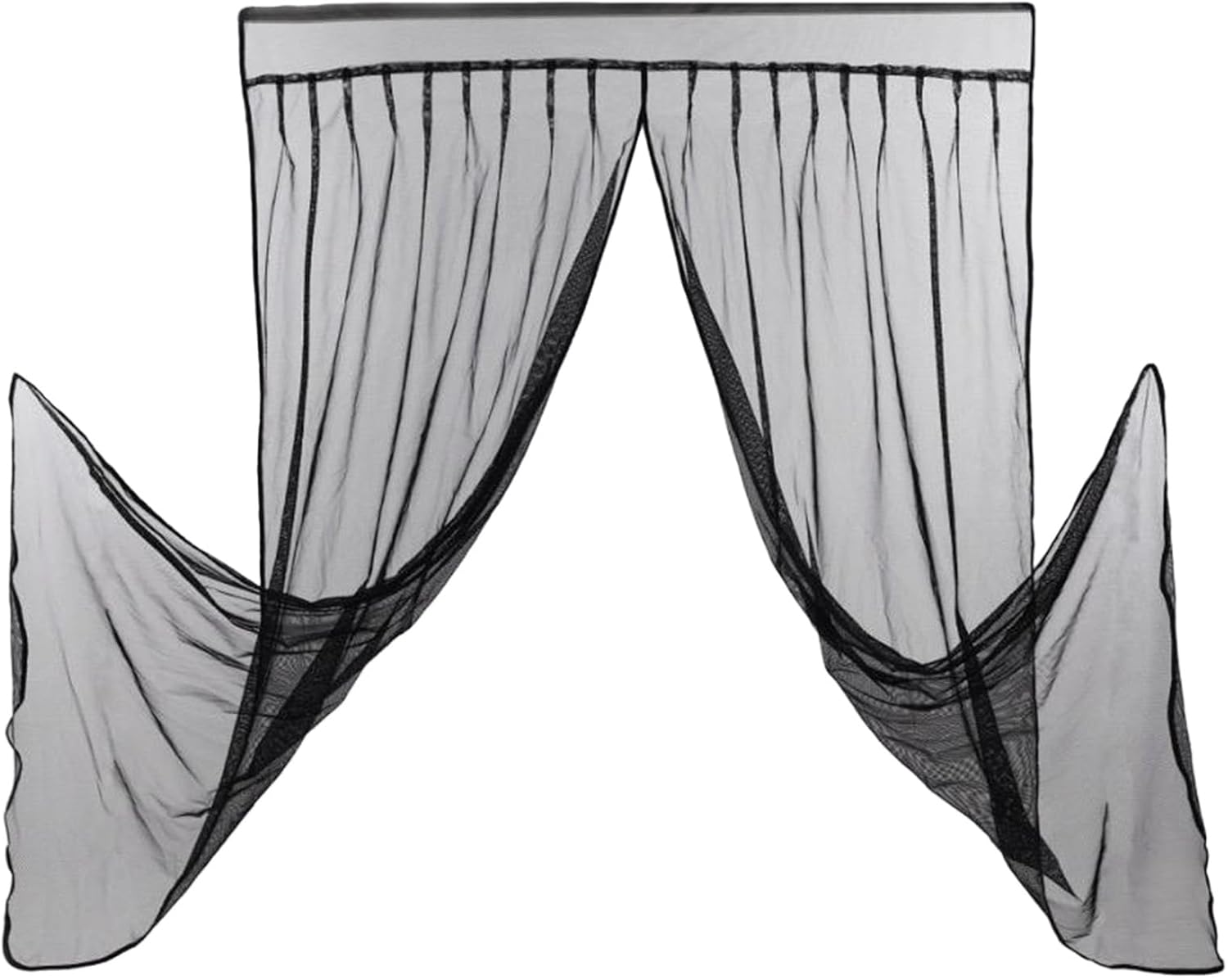 Van Bug Screen for Mercedes-Benz Sprinter Mid/High Roof, Universal Size Sliding Door Mosquito Net, Center Magnetic Closure